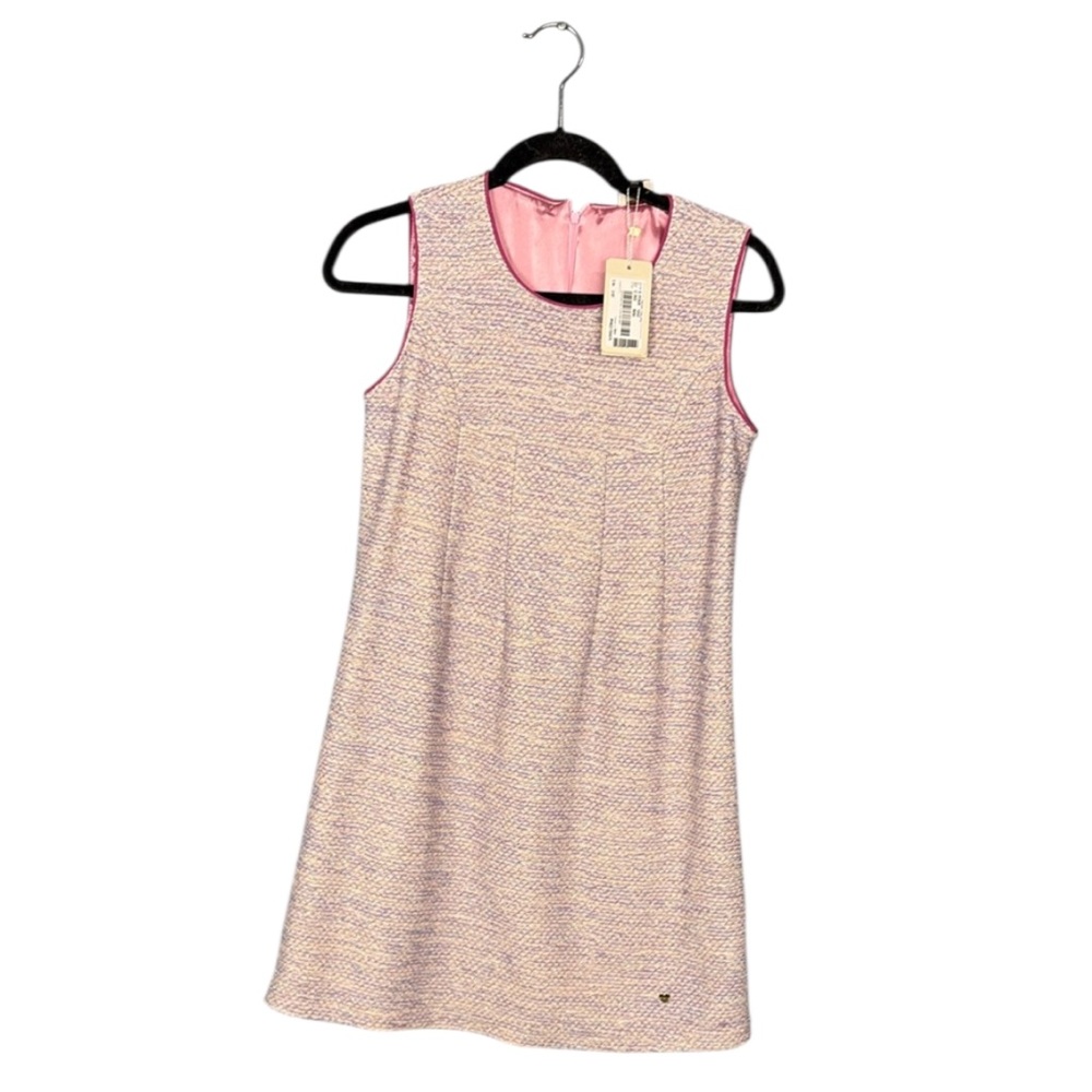 ARMANI JUNIOR Girls' Pink Sleeveless Dress
